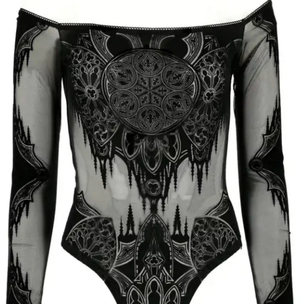 Restyle gothic chapel bodysuit